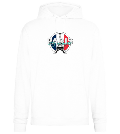 City of Light Design - Premium Essential Unisex Hoodie_WHITE_front