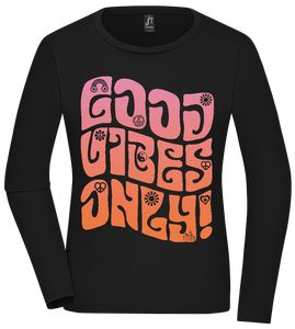 Good Vibes Design - Premium Women´s long sleeve t-shirt