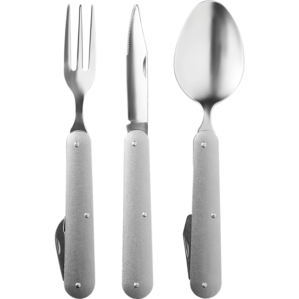 Foldable Camping Cutlery Set_MATT SILVER_DETAILEDIMAGE_back_2