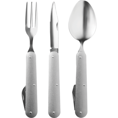 Foldable Camping Cutlery Set_MATT SILVER_DETAILEDIMAGE_back_2