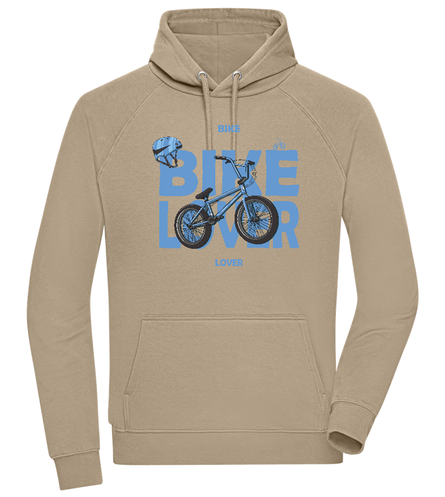 Bike Lover BMX Design - Comfort unisex hoodie_KHAKI_front