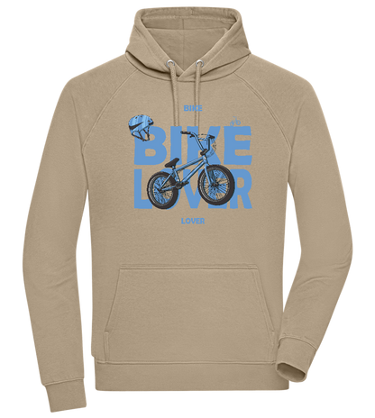 Bike Lover BMX Design - Comfort unisex hoodie_KHAKI_front