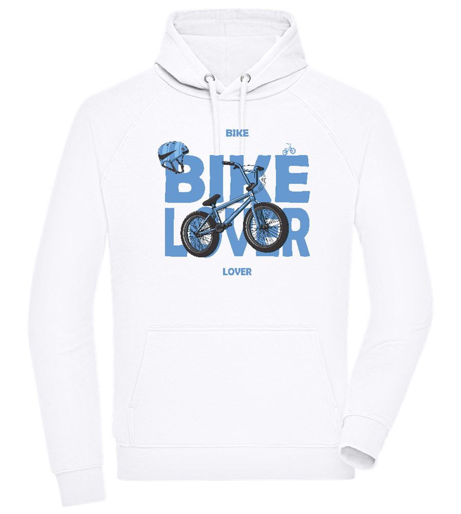 Bike Lover BMX Design - Comfort unisex hoodie_WHITE_front