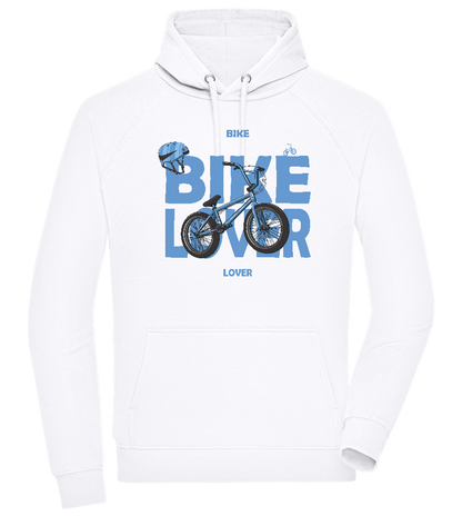 Bike Lover BMX Design - Comfort unisex hoodie_WHITE_front