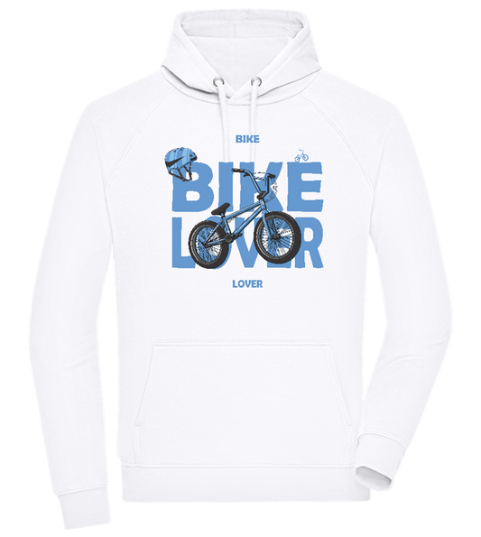 Bike Lover BMX Design - Comfort unisex hoodie_WHITE_front