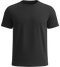 Basic unisex recycled t-shirt_DEEP BLACK_front