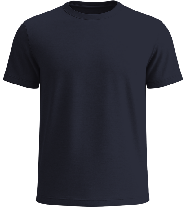 Basic unisex recycled t-shirt_FRENCH NAVY_front