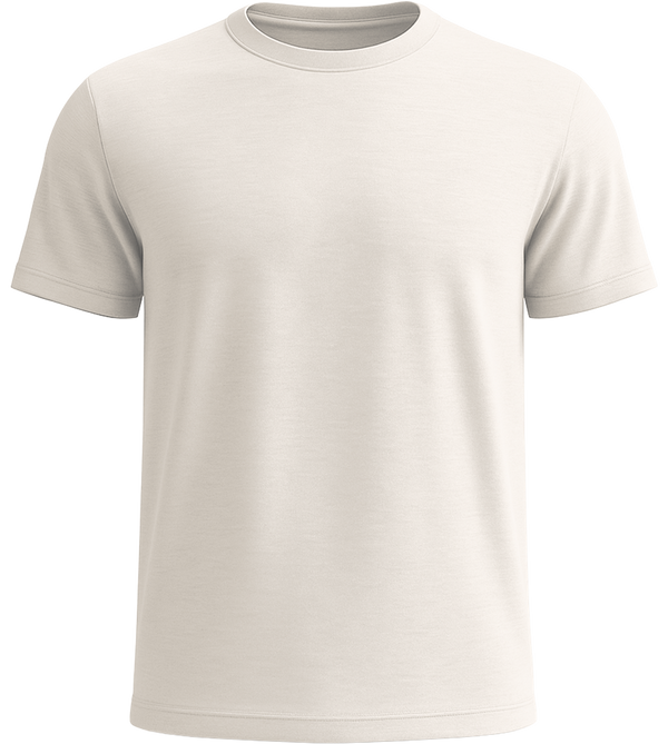 Basic unisex recycled t-shirt_OFF-WHITE_front