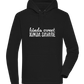 Kinda Sweet Kinda Savage Design - Premium unisex hoodie_BLACK_front