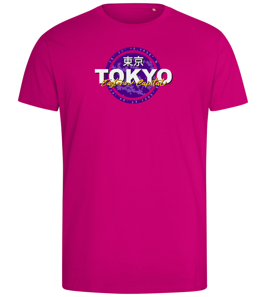 Eastern Capital Design - Comfort men's fitted t-shirt_FUCHSIA_front