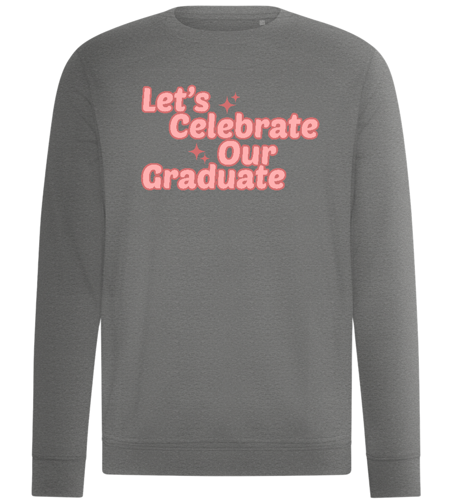 Let's Celebrate Our Graduate Design - Comfort unisex sweater_ORION GREY II_front