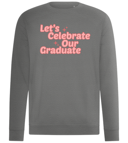 Let's Celebrate Our Graduate Design - Comfort unisex sweater_ORION GREY II_front