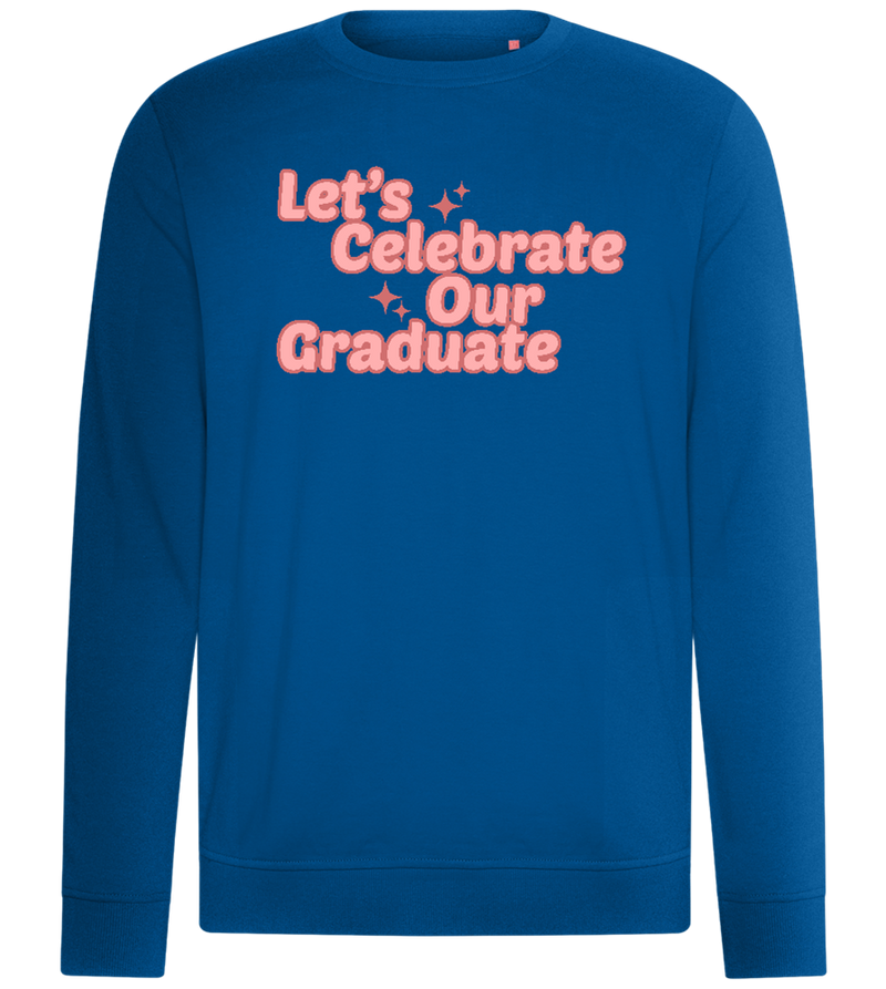 Let's Celebrate Our Graduate Design - Comfort unisex sweater_ROYAL_front