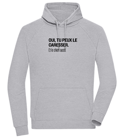 Tu Peux le Caresser Design - Comfort unisex hoodie_ORION GREY II_front