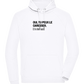 Tu Peux le Caresser Design - Comfort unisex hoodie_WHITE_front