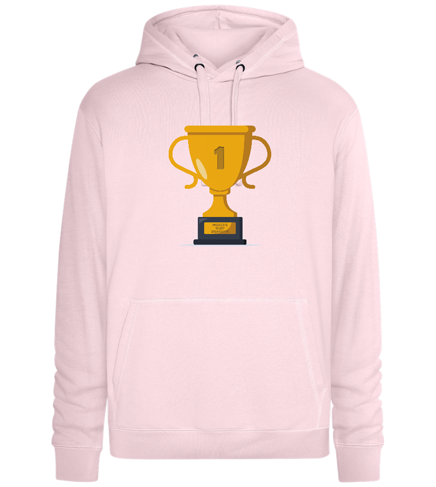 #1 Grandma Design - Premium unisex hoodie_LIGHT PEACH ROSE_front