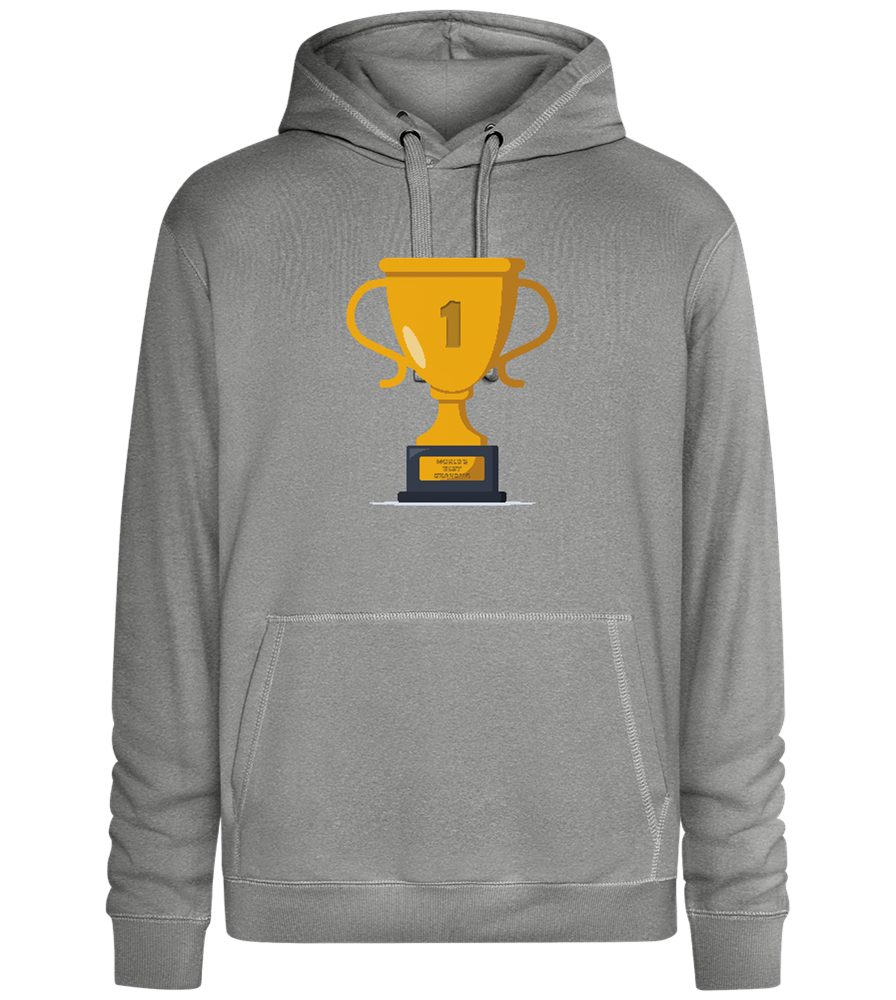 #1 Grandma Design - Premium unisex hoodie_ORION GREY II_front