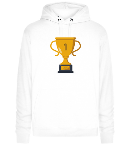 #1 Grandma Design - Premium unisex hoodie_WHITE_front