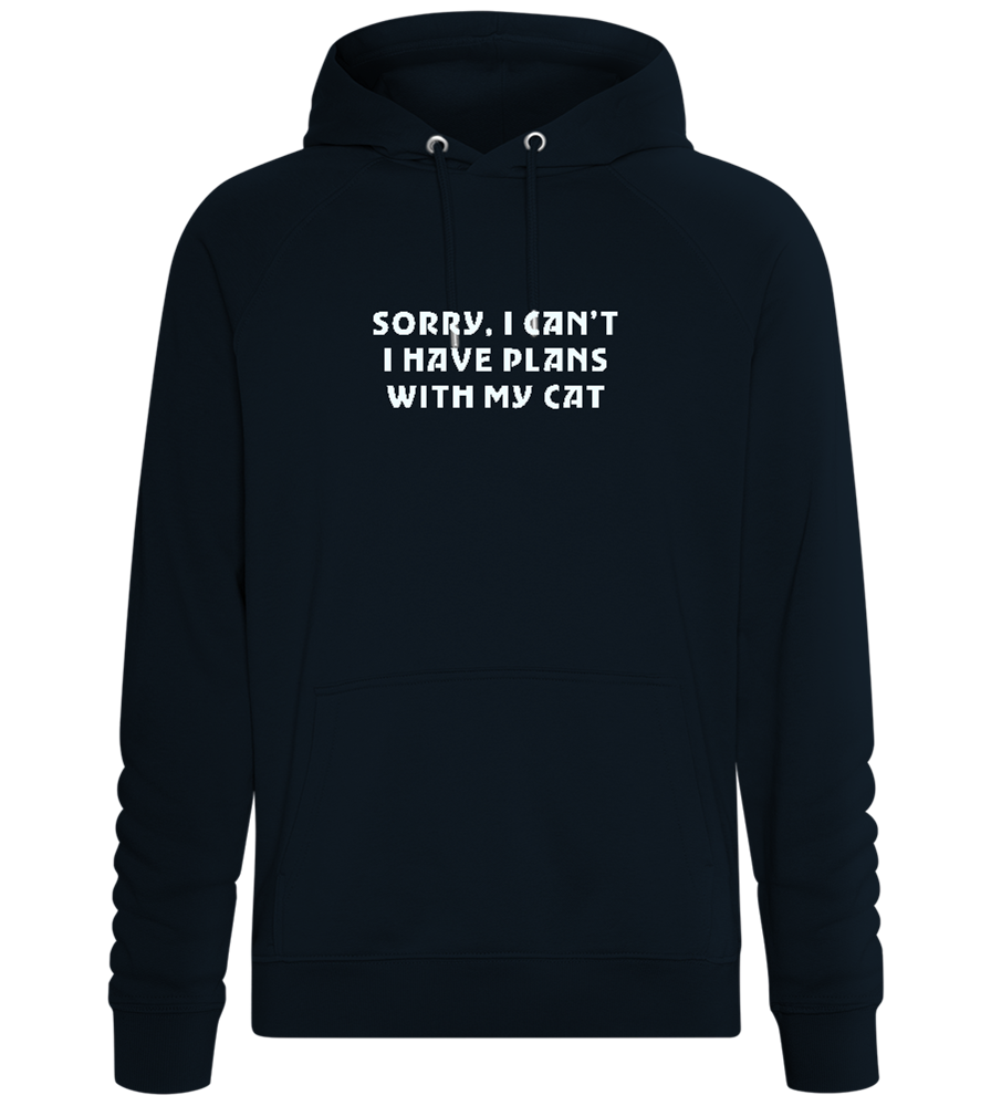 Big Plans Design - Comfort unisex hoodie_BLACK_front