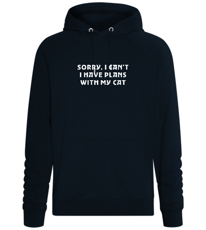 Big Plans Design - Comfort unisex hoodie_BLACK_front