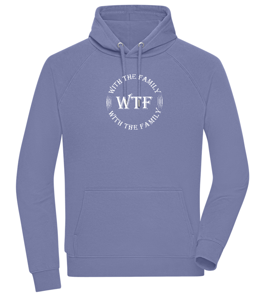 WTF With The Family Design - Comfort unisex hoodie_BLUE_front