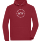 WTF With The Family Design - Comfort unisex hoodie_BORDEAUX_front