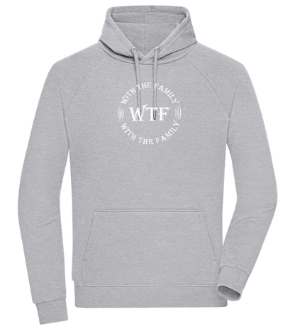 WTF With The Family Design - Comfort unisex hoodie_ORION GREY II_front