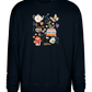 Autumn Vibes Design - Comfort Essential Unisex Sweater_BLACK_front