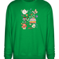 Autumn Vibes Design - Comfort Essential Unisex Sweater_MEADOW GREEN_front