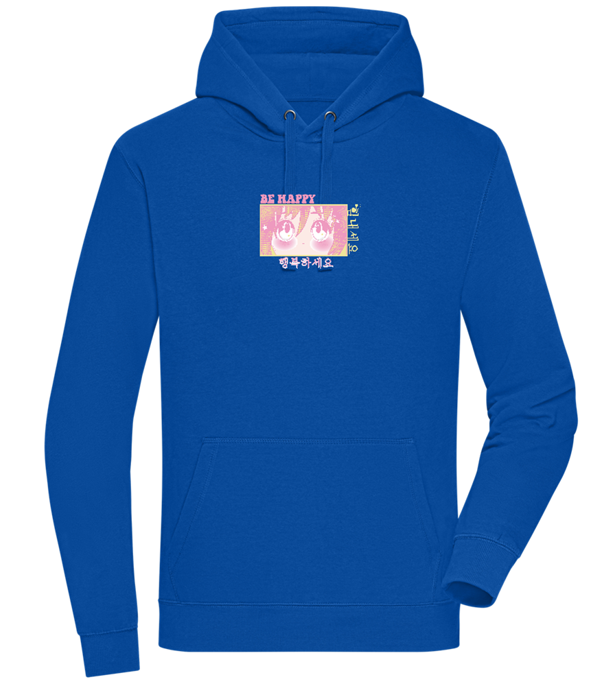 Be Happy Design - Premium unisex hoodie_ROYAL_front