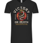 Victory Dragon Design - Comfort Unisex T-Shirt_DEEP BLACK_front