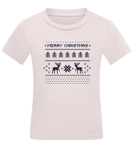 8-Bit Christmas Design - Comfort kids fitted t-shirt