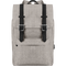 Laptop Backpack with USB (15")_GREY_front
