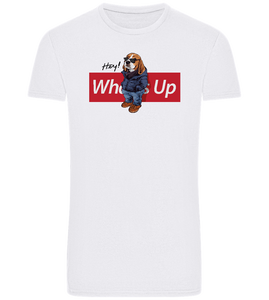 What's Up Dog Design - Basic Unisex T-Shirt