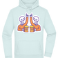 Two Skeleton Beers Design - Premium Essential Unisex Hoodie_ARCTIC BLUE_front