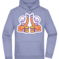 Two Skeleton Beers Design - Premium Essential Unisex Hoodie_BLUE_front