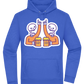 Two Skeleton Beers Design - Premium Essential Unisex Hoodie_ROYAL_front