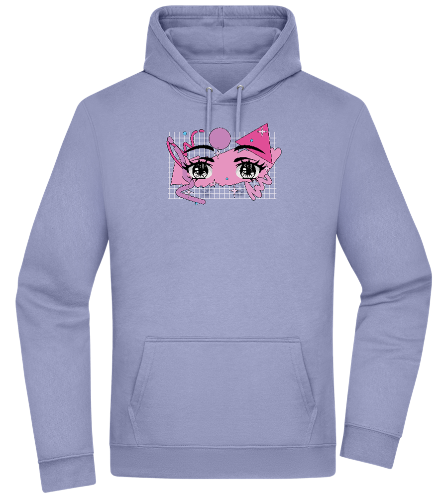 Fancy Eyes Design - Premium Essential Unisex Hoodie_BLUE_front