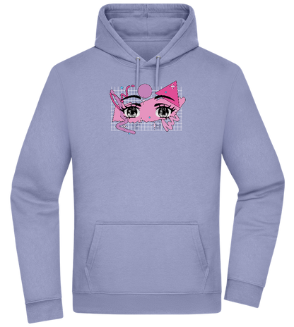 Fancy Eyes Design - Premium Essential Unisex Hoodie_BLUE_front