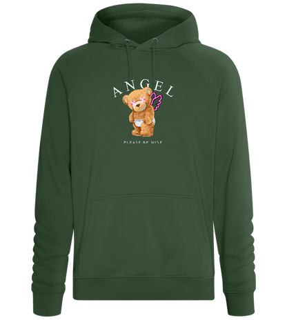 Please Be Mine Design - Comfort unisex hoodie_GREEN BOTTLE_front