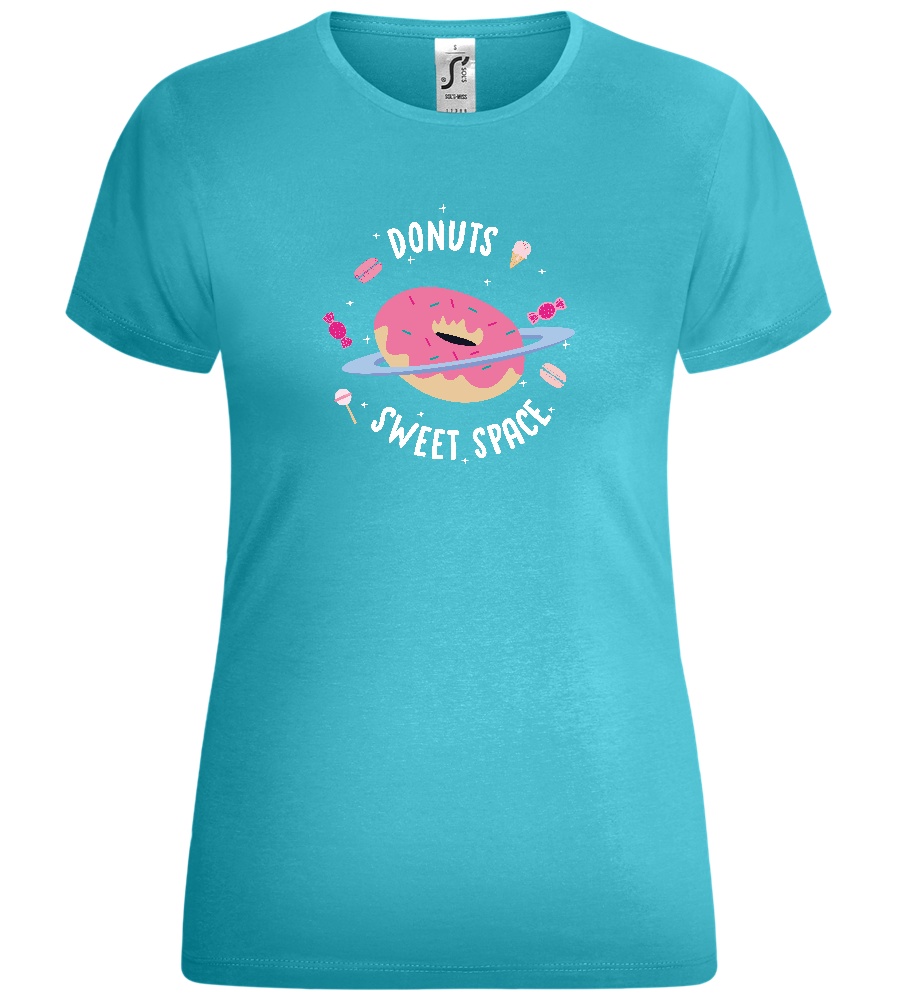 Donut Universe Design - Comfort women's t-shirt_HAWAIIAN OCEAN_front