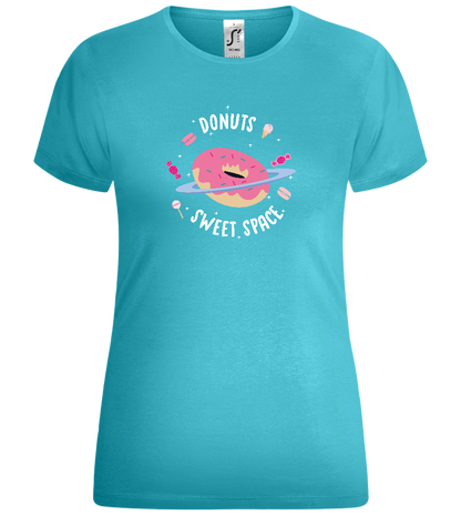 Donut Universe Design - Comfort women's t-shirt_HAWAIIAN OCEAN_front