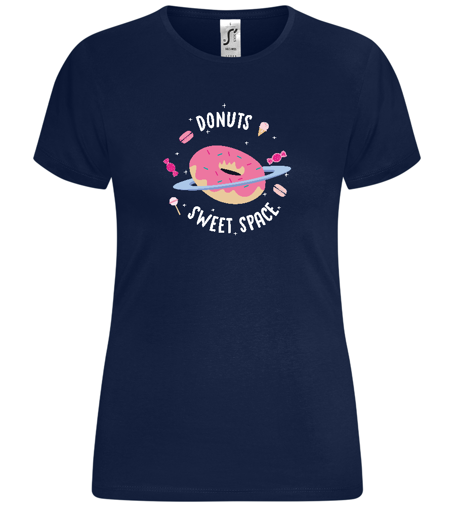 Donut Universe Design - Comfort women's t-shirt_MARINE_front