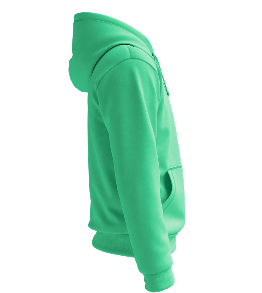 Money Talks Mona Smiles Design - Premium Essential Unisex Hoodie_SPRING GREEN_right