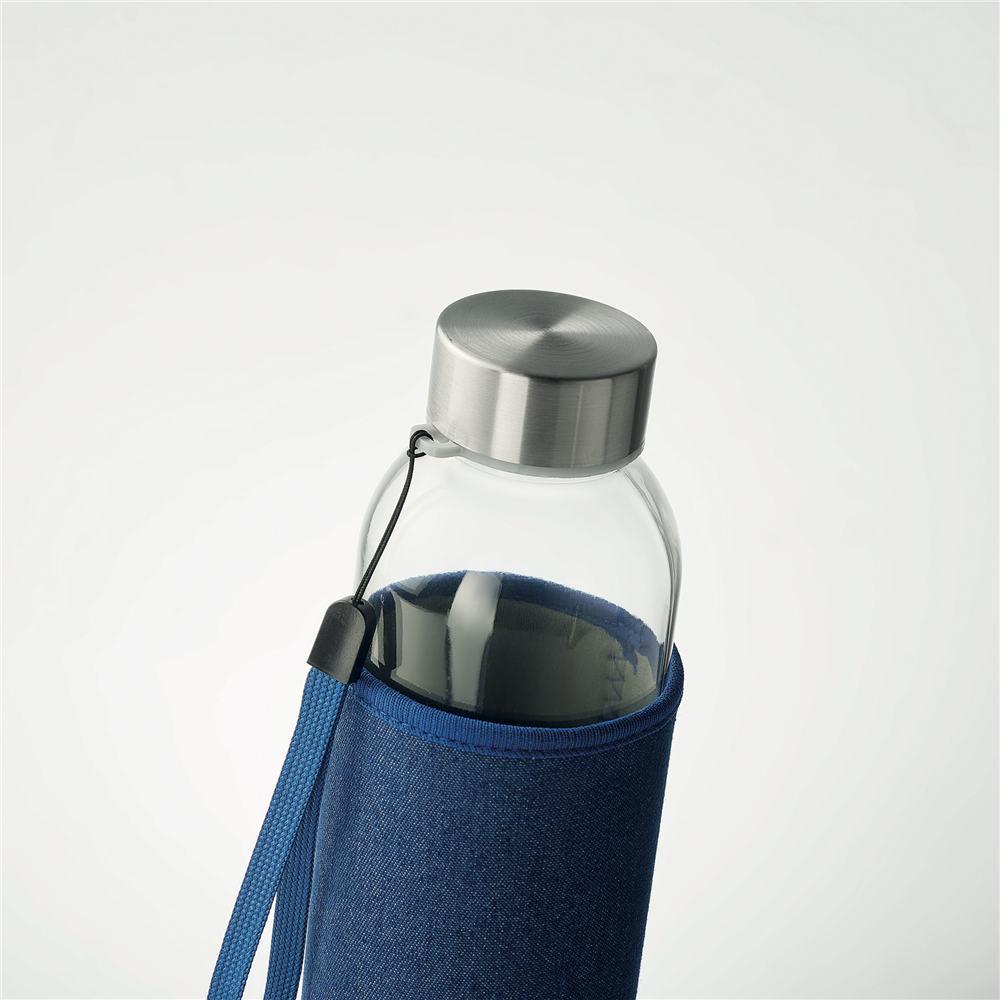 Glass Bottle with Denim Pouch_BLUE_DETAILEDIMAGE_front_1