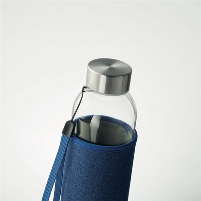 Glass Bottle with Denim Pouch_BLUE_DETAILEDIMAGE_front_1