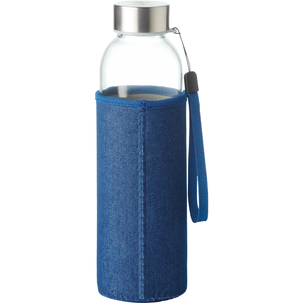 Glass Bottle with Denim Pouch_BLUE_DETAILEDIMAGE_front_4