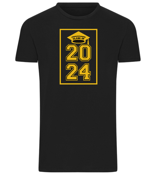 Class of '24 Design - Comfort men's t-shirt_DEEP BLACK_front