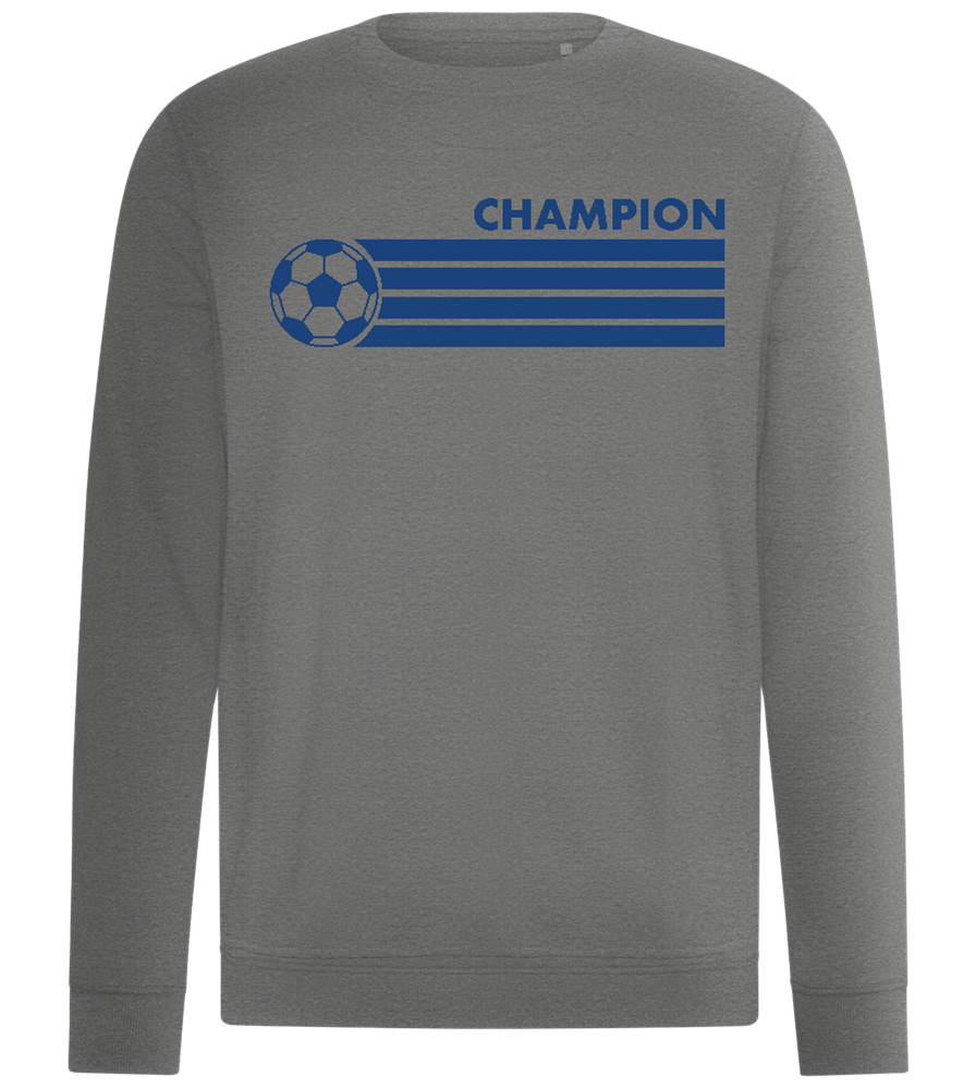 Soccer Champion Design - Comfort unisex sweater_ORION GREY II_front