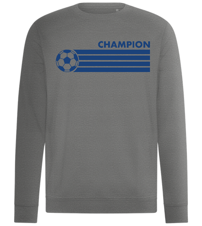 Soccer Champion Design - Comfort unisex sweater_ORION GREY II_front